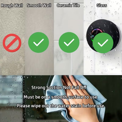 Mini Waterproof Shower Speaker